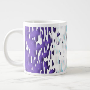 Funky Trippy Ripply Groovy Multiseksuele Pride Vla Extra Grote Beker