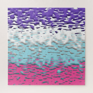 Funky Trippy Ripply Groovy Multiseksuele Pride Vla Legpuzzel