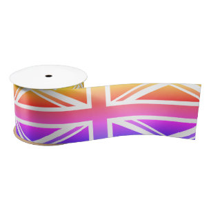 Funky UK &  Britse vlag / Verenigd Koninkrijk Lint