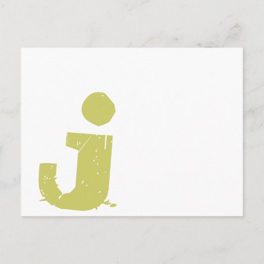 Funky UpBeat Faire-part de mariage Monogramme mode (Dos)