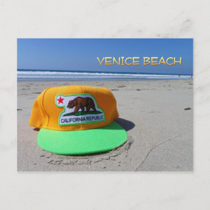 Funky Venice Beach Briefkaart! Briefkaart