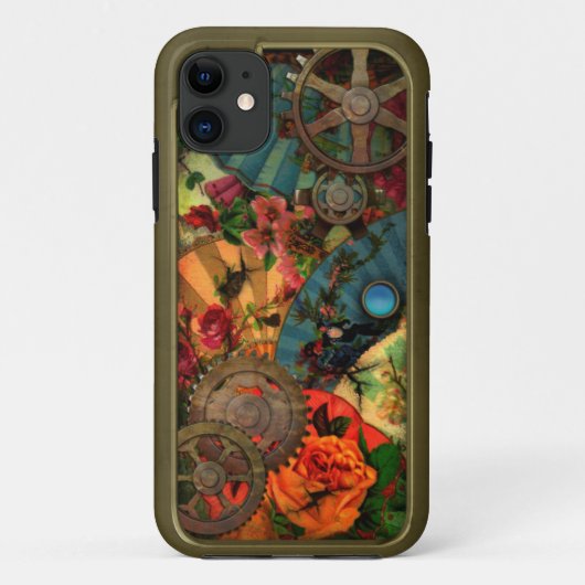Funky Victoriaans Brass Case-Mate iPhone Case (Achterkant)