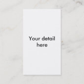 Funky Visitekaartje (Achterkant)