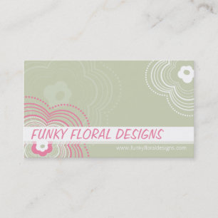 FUNKY VISITEKAARTJE :: funky flower 10L