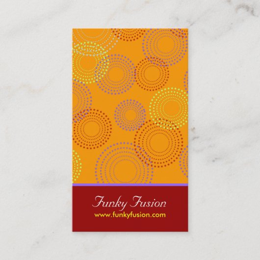 Funky Visitekaartjes (Voorkant)