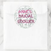 Funky Vrijgezellenfeest Sticker (Tas)