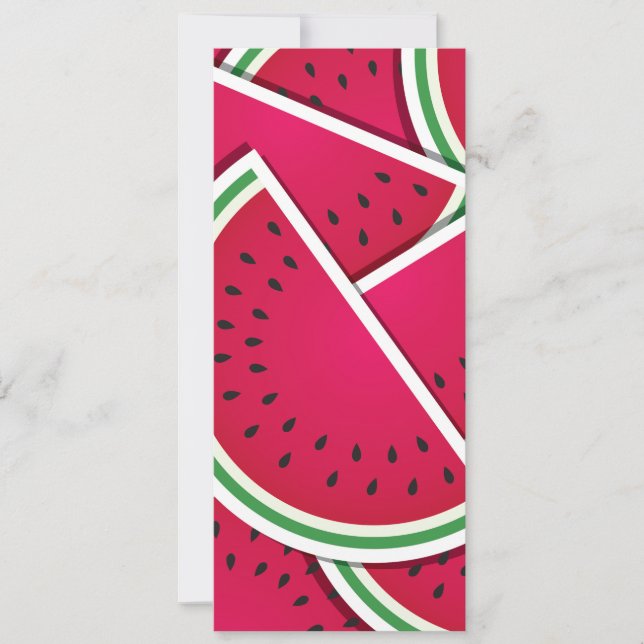 Funky watermelonwiggen (Voorkant)