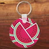 Funky watermelonwiggen sleutelhanger (Voorkant)