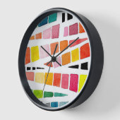 Funky Waterverf geometrisch patroon (Hoek)