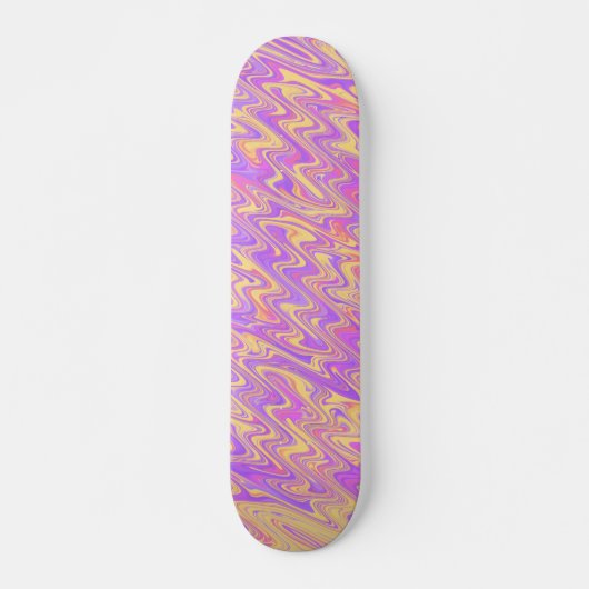 Funky Waves Skateboard (Voorkant)