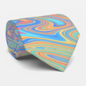 Funky Waves Stropdas (Opgerold)