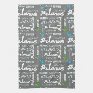 Funky Wit-Rusland Б л а у е с boerka Theedoek