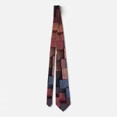 Funky Wood Stropdas (Achterkant)