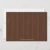 Funky Writing Save The Date - Hout (Achterkant)
