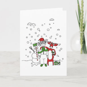 Funky Xmas Kaart