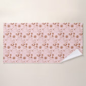 Funky Yoga Motif (Serviette de bain)