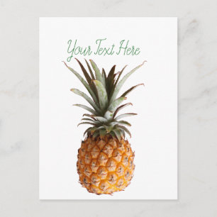 Funky Yummy Ananas Briefkaart