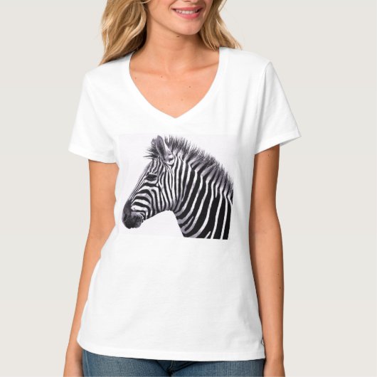 Funky Zebra T-shirt (Voorkant)