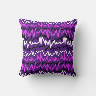 Funky Zig Zag Lijn Patroon Kussen Cushion