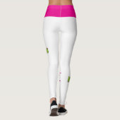 Funky Zombie Attack! Zombie geript Leggings (Achterkant)