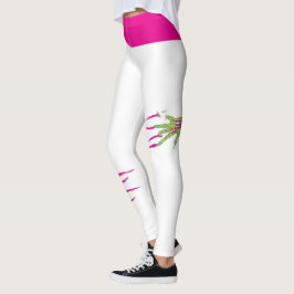 Funky Zombie Attack! Zombie geript Leggings
