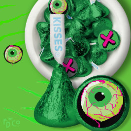 Funky Zombie Blood Dripping Eyeball