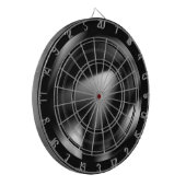 Funky Zwart-wit Classic Dart Board Dartbord (Voorkant Links)
