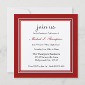 FunkyClass of 2012 (Red/Metallic Silver) Kaart (Achterkant)