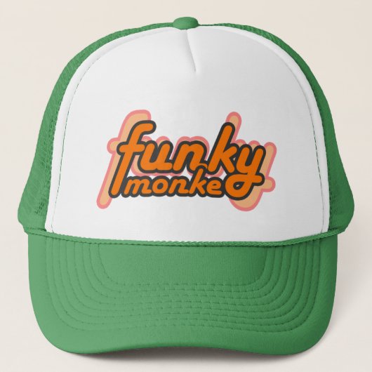 FunkyMonkey Trucker Pet (Voorkant)