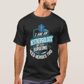 Funn Anesthesiologist Anesthesia Nurse Anesthesia T-shirt (Voorkant)