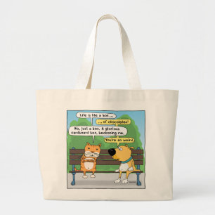 Funn Cat en Dog Canvas tas