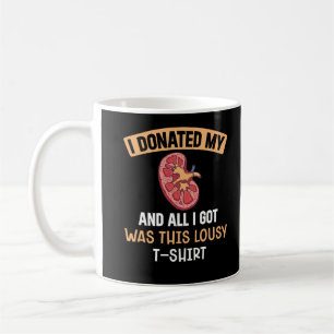 Funn Kidney Transplant Organs Humor Koffiemok