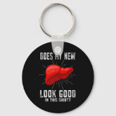 Funn My New Liver Liver Transplant Sleutelhanger (Voorkant)