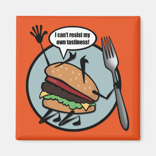 FUNNEMENT CHEESURGER SQUARE MAGNET MAGNEET