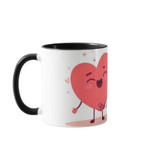 Funnieke Valentijnsbeker voor vriend of vriendin |