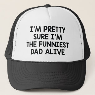 Funniest Dad Alive Trucker Pet