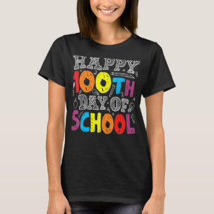 Funny 100 dagen schoolleraar Gifts 100e dag o T-shirt