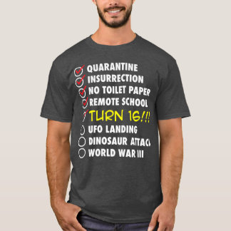 Funny 16th Birthday in 2022, geboren in 2006 Premi T-shirt
