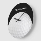 Funny 18th Hole Golf Wall Clocks Grote Klok (Hoek)