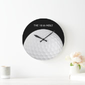 Funny 18th Hole Golf Wall Clocks Grote Klok (Huis)