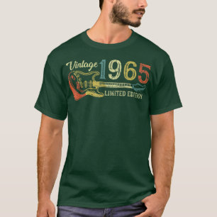 Funny 1965 verjaardagscadeau voor mannen Guitar Lo T-shirt