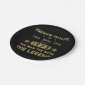 Funny 1973 Birthday Man Myth Legend Papieren Bordje (Gekanteld)