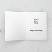 Funny 19th Wedding Jubileum Card Kaart (Binnen)