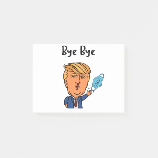 Funny 2020 kerstman Masker Dag Dag Post-it® Notes (Voorkant)