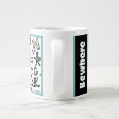 Funny 20oz Mug: Know Won Worns Ewe Extra Grote Beker (Achterkant)