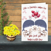 Funny 2e Anniversaire de coton carte pour mari