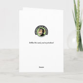 Funny 2e Jubileum Kaart (Achterkant)