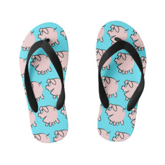 Funny 3 Cartoon Varken Kies Kleur Kinder Tik Vlok Teenslippers