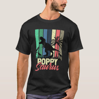 Funny 3 Rex Poppy Saurus Family Dinosaur Poppysaur T-shirt