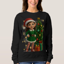 Funny 3D Cartoon Ugly Christmas Sweatshirt 
